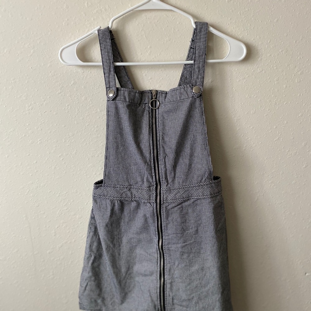“Denim” plaid pattern dress